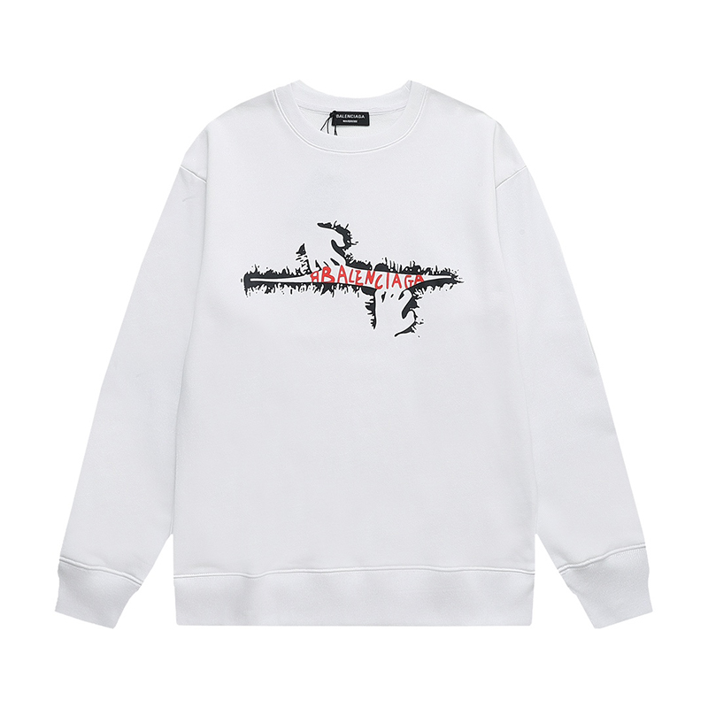 バレンシアガ（BALENCIAGA）2色 トレーナー 長袖 メンズ＆レディース