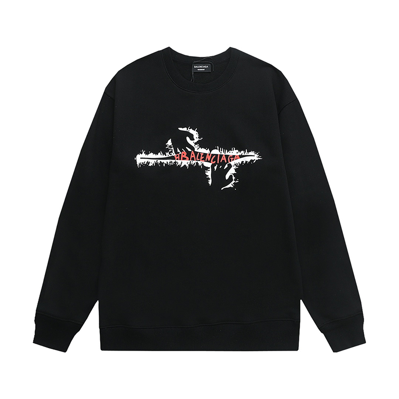 バレンシアガ（BALENCIAGA）2色 トレーナー 長袖 メンズ＆レディース