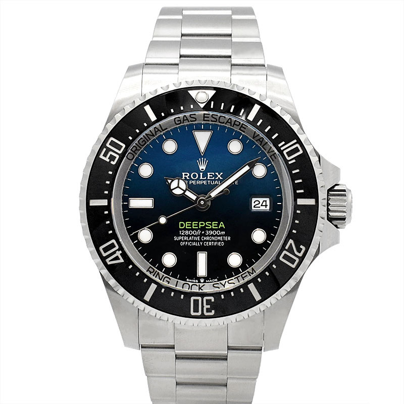 ロレックス ROLEX シードゥエラー ディープシー 136660 オイスターブレスレット Dブルー メンズ