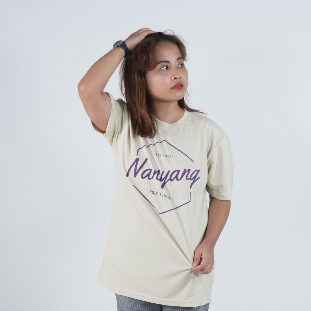 NYP HEX DRI-FIT TEE CREAM