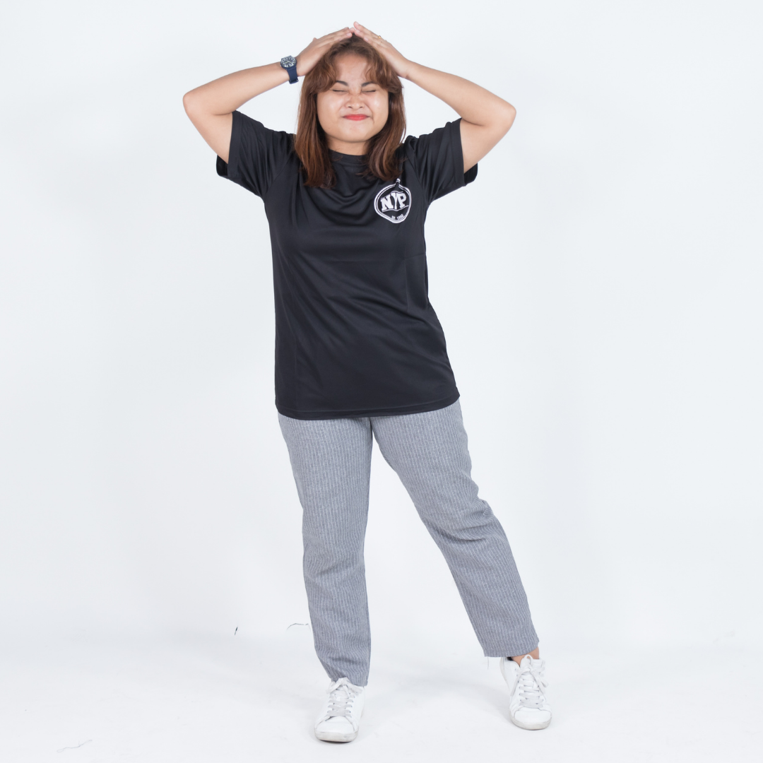 NYP LOGO R/N TEE BLACK - D’Studio