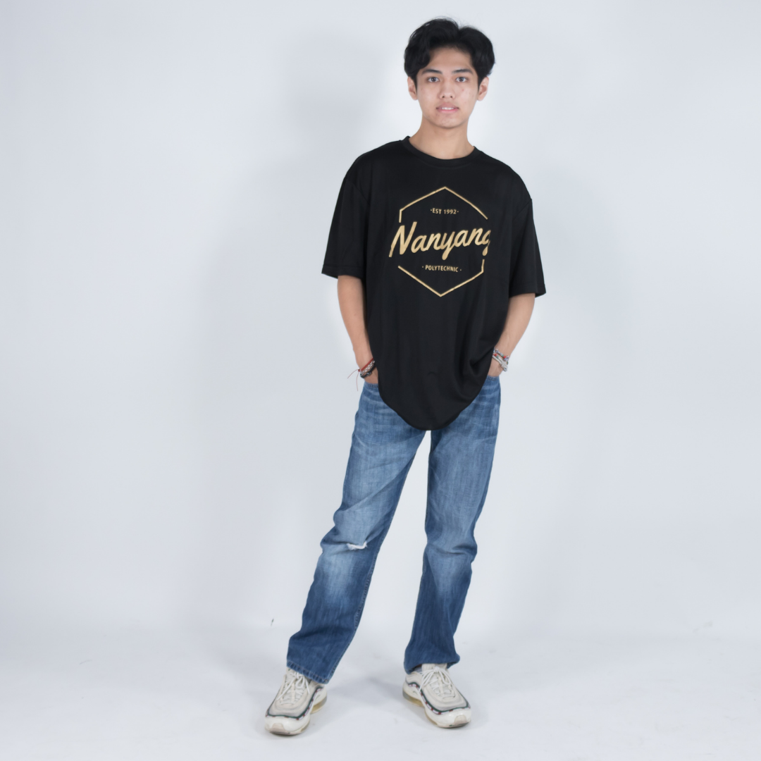 NYP HEX DRI-FIT TEE BLACK