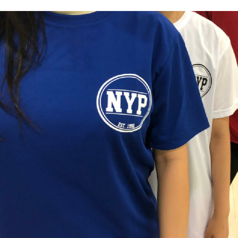 NYP LOGO R/N TEE ROYAL BLUE - D’Studio
