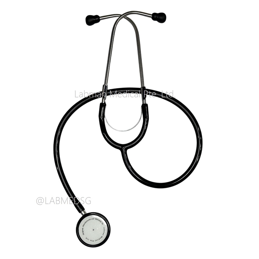 Stethoscope Basic 聴診器 LABMAN BASIC STETHOSCOPE (BLACK COLOR)