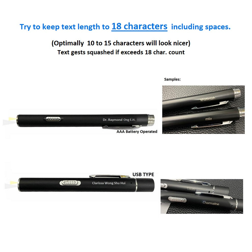 LABMAN DUAL-LIGHT Pentorch (Rechargeable type)