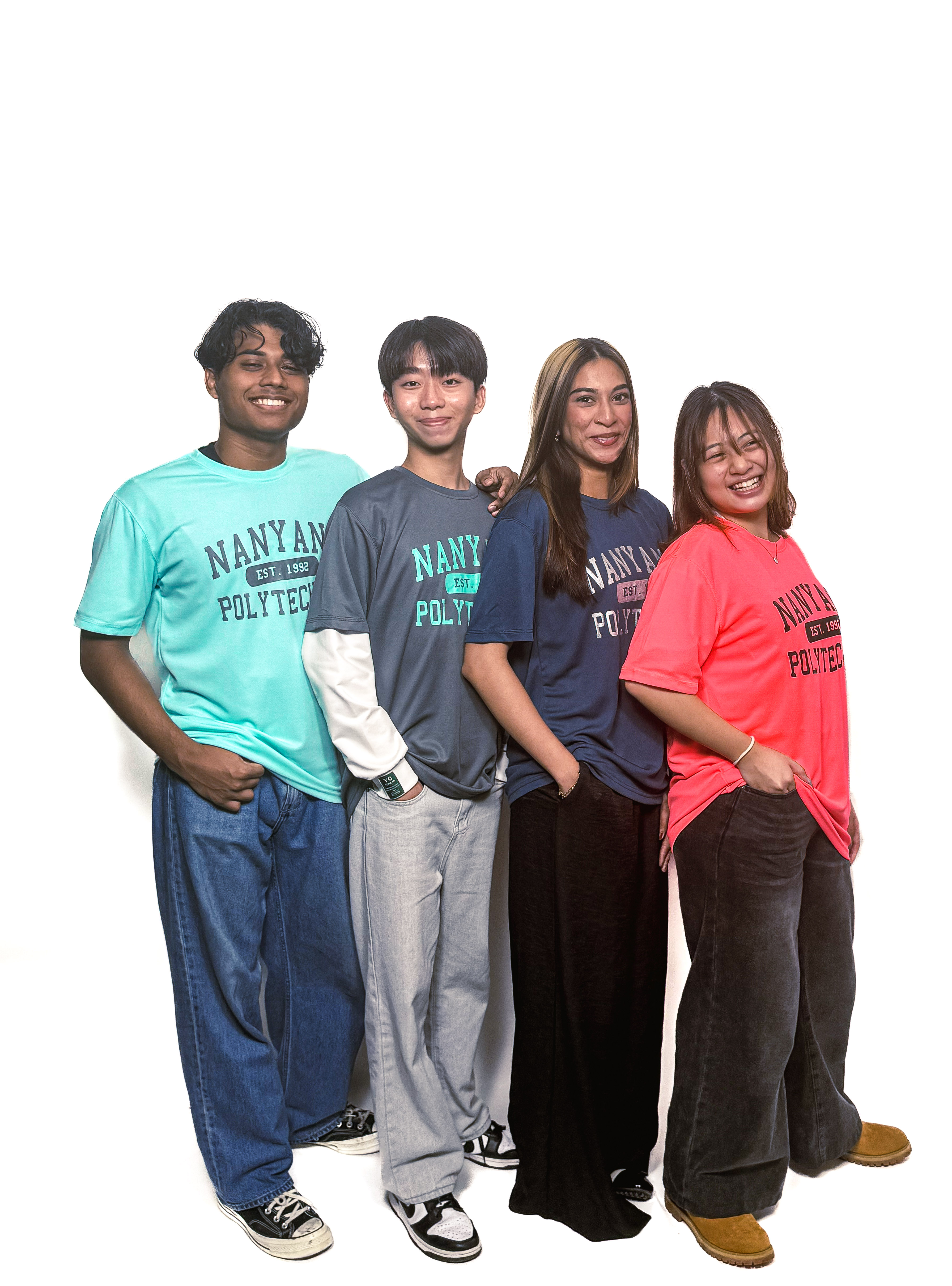 NYP 1992 DRI-FIT T-SHIRT (TIFFANY BLUE WITH DARK GREY FONT)