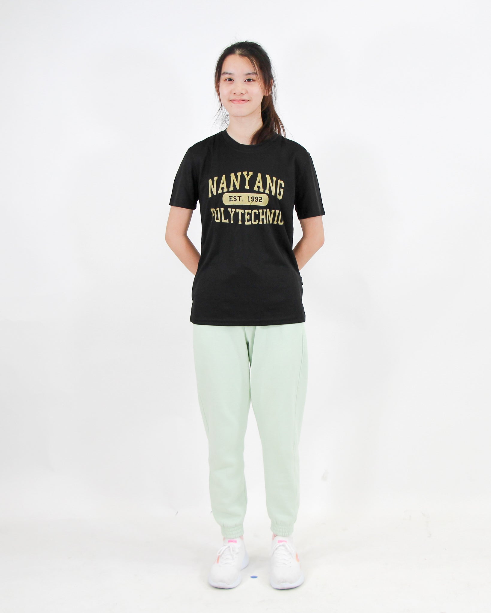 NYP 1992 DRI-FIT T-SHIRT (BLACK WITH GOLD FONT)