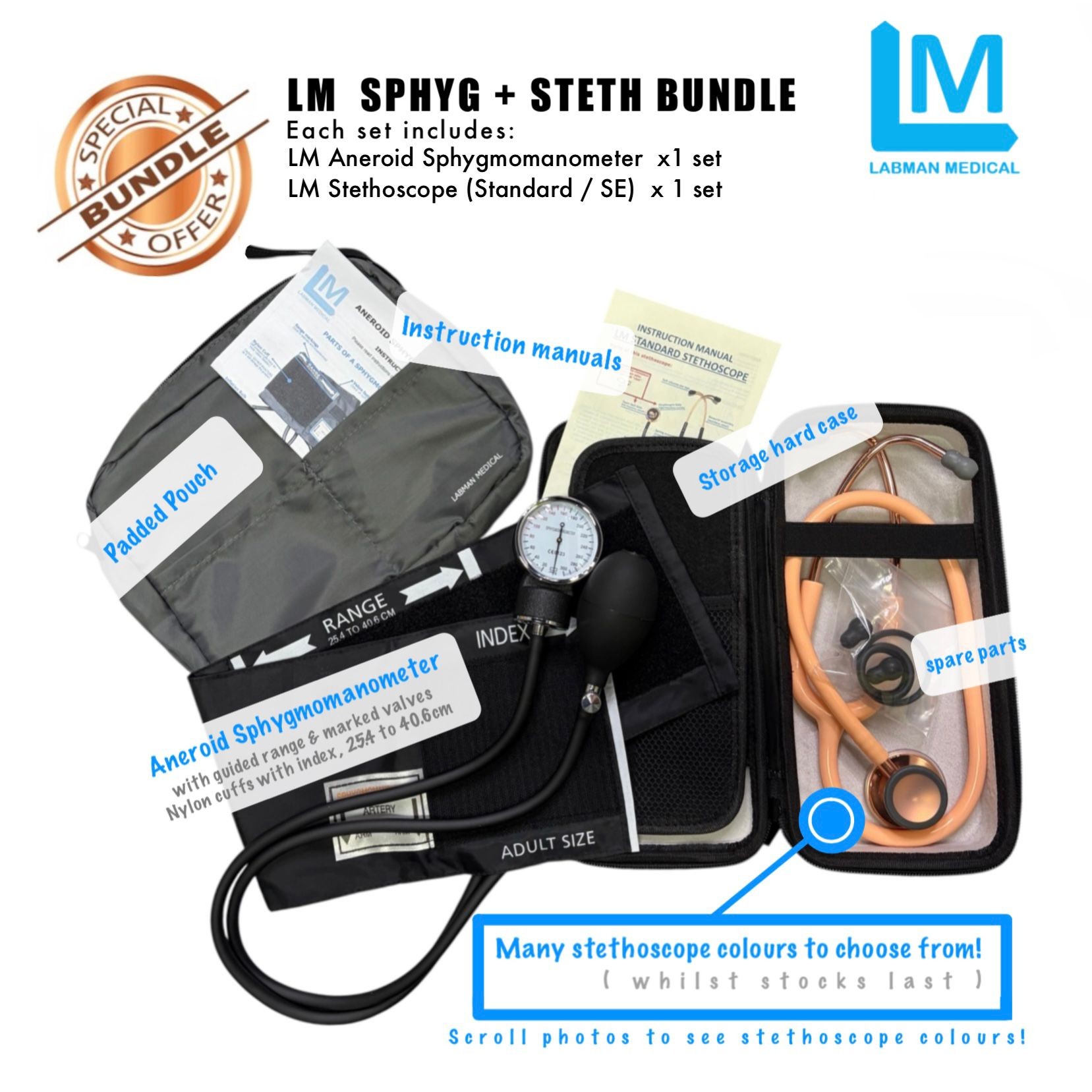 LABMAN SPHYG + STETH BUNDLE