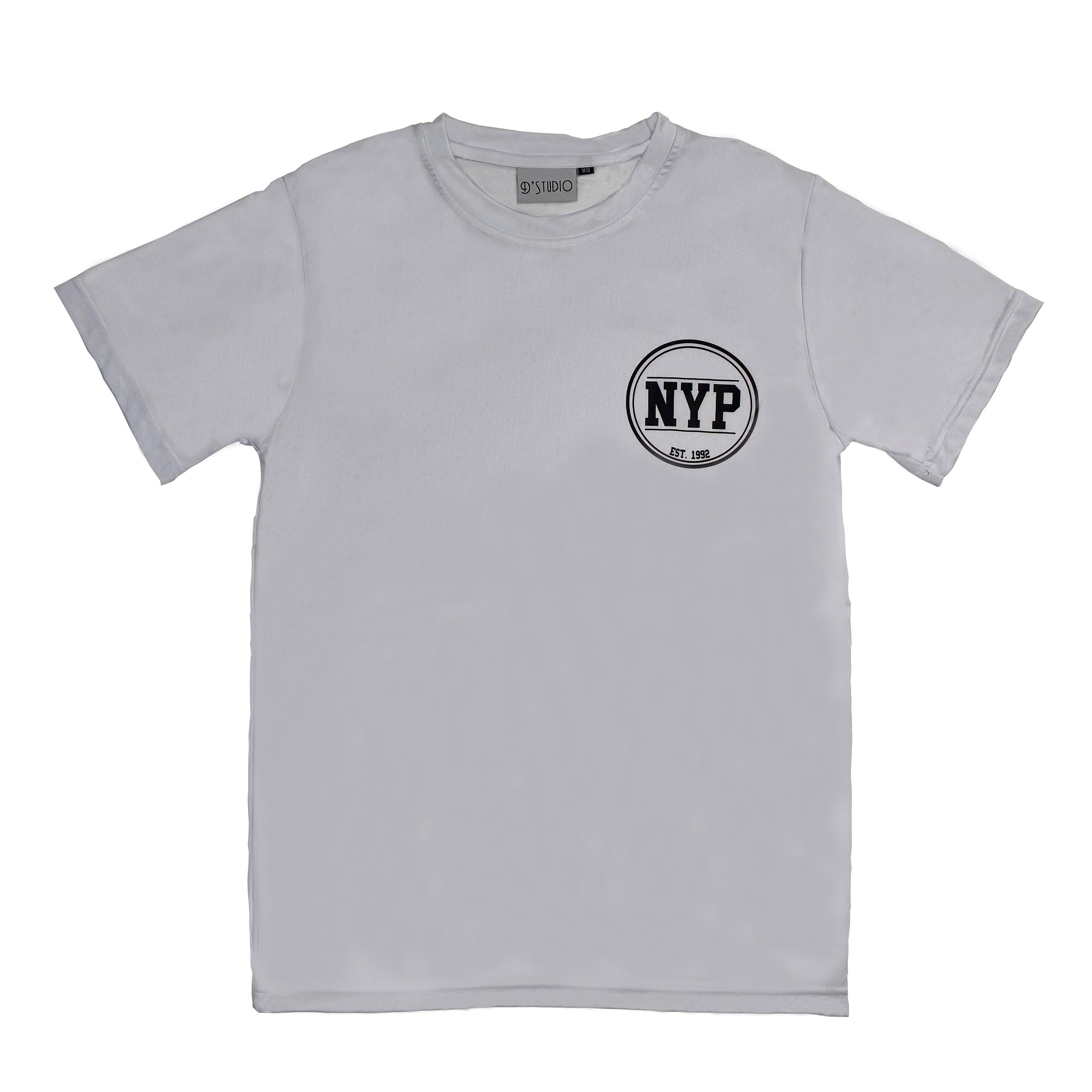 NYP LOGO R/N TEE WHITE - D’Studio