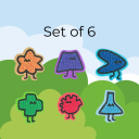 Set of 6