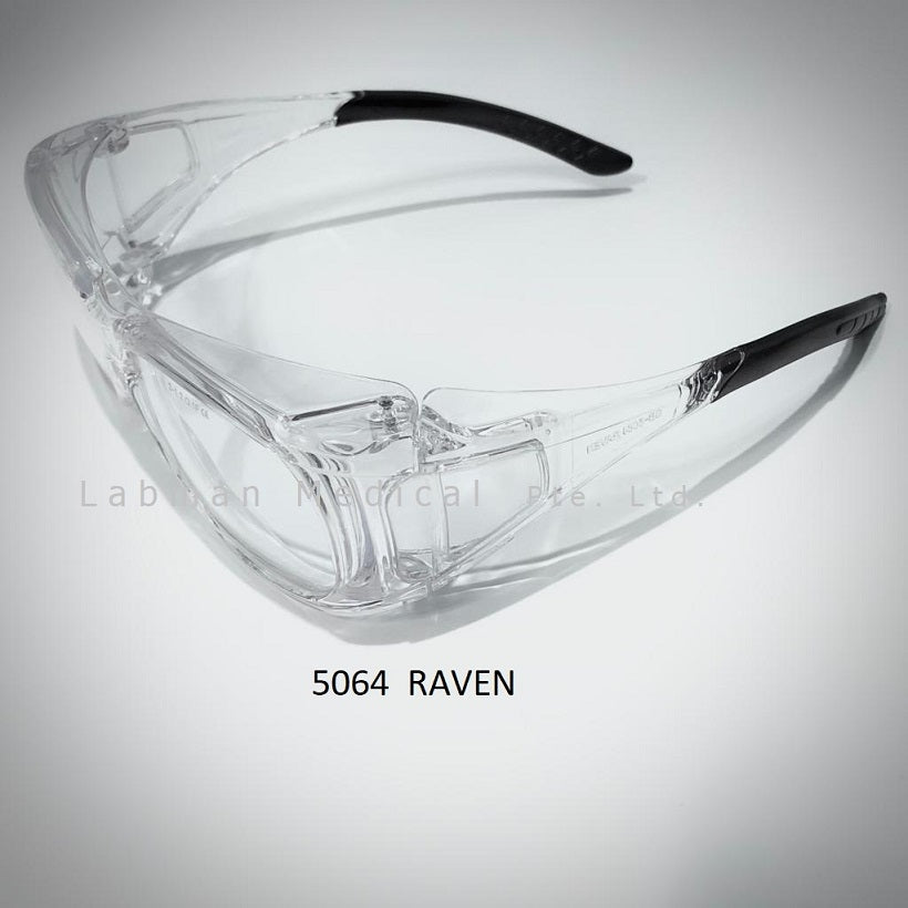 LABMAN LAB GOGGLES  (QB5064 RAVEN)