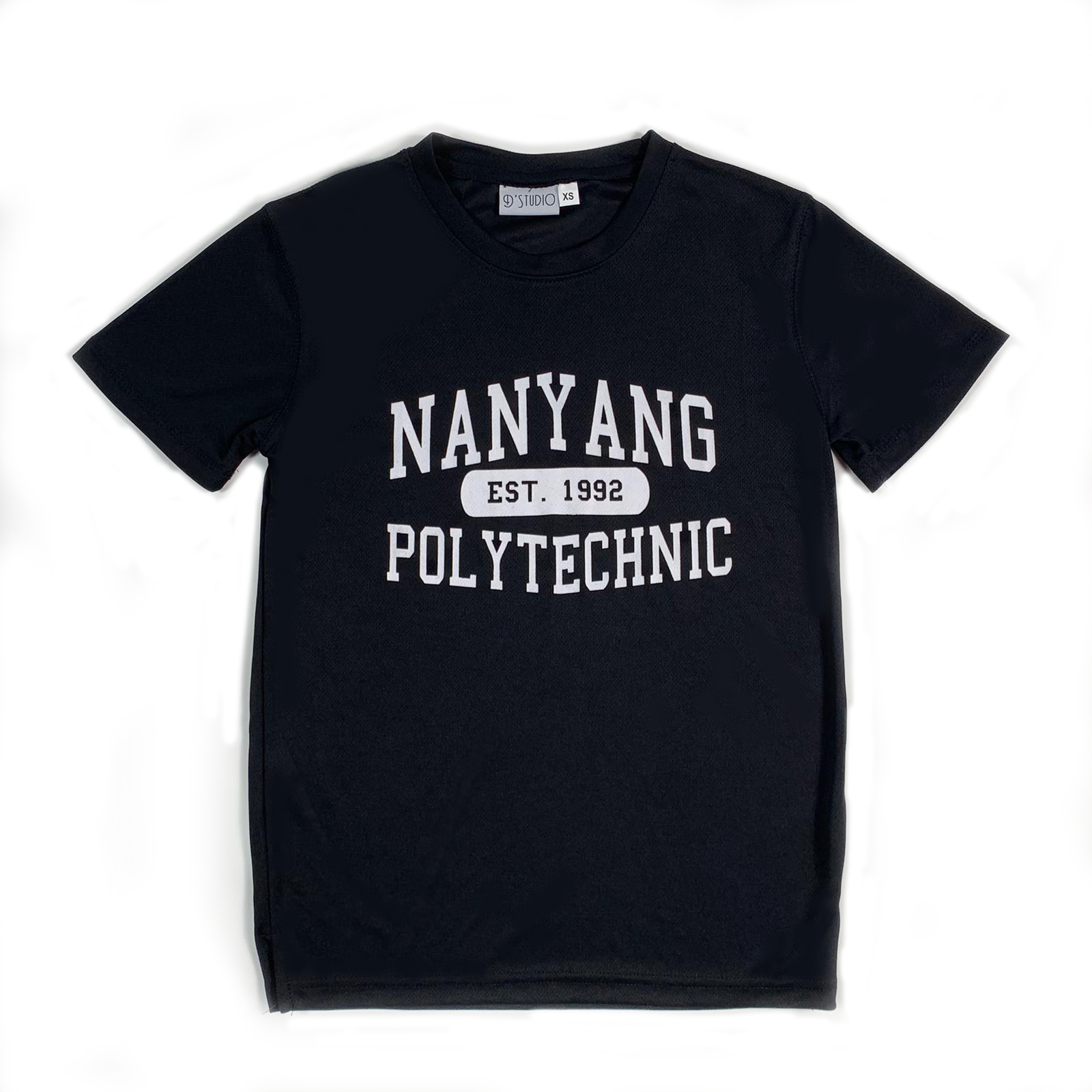 NYP 1992 DRI-FIT T-SHIRT (BLACK WITH WHITE FONT)