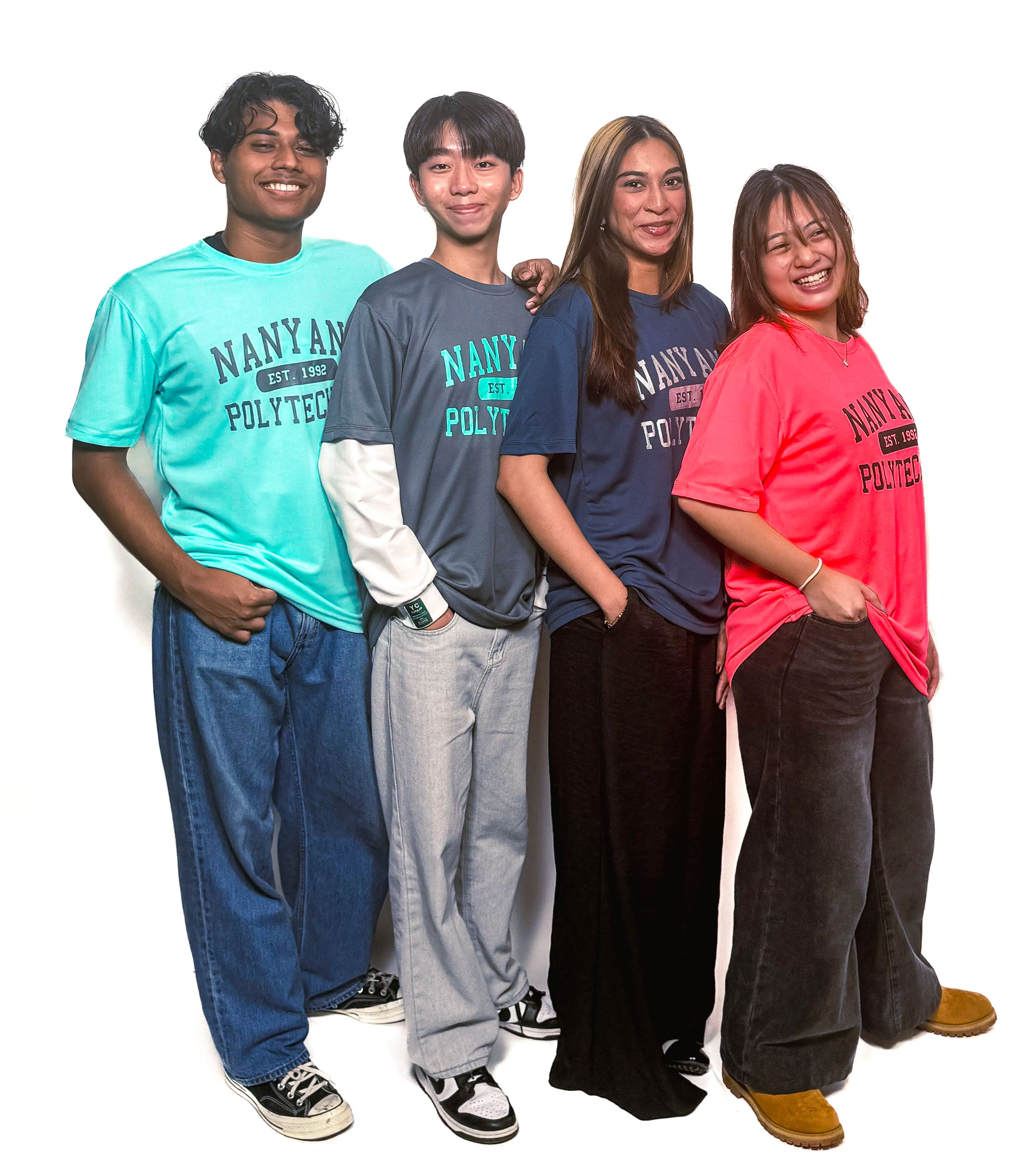 NYP 1992 DRI-FIT T-SHIRT (SLATE BLUE WITH SILVER FONT)