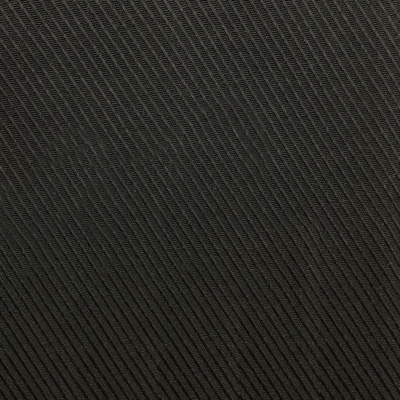 Poplin Finishing Formal Blouse (Black)