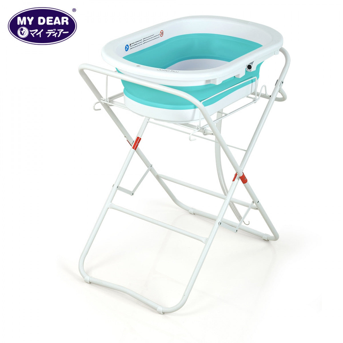 Foldable baby bath tub 2024 stand