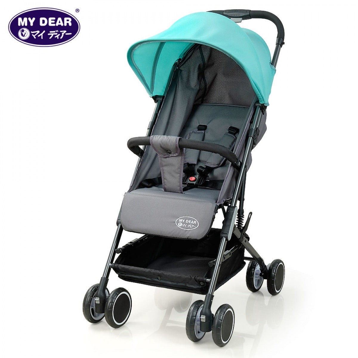 My Dear Baby Stroller 18125 With Storage Basket, Easy Fold & Compact