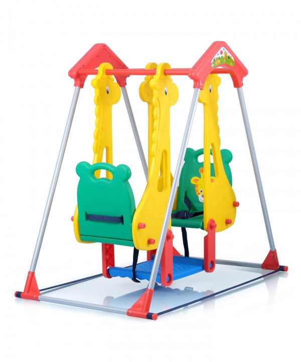 My Dear 29023 Twins Swing with Safety Belt For Seats and Frame