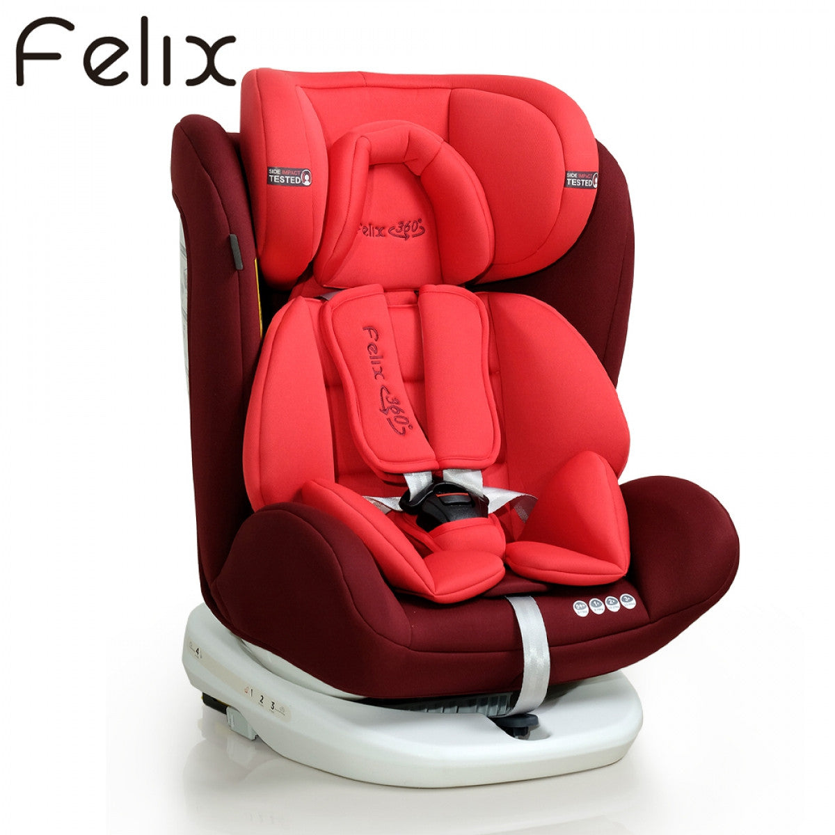 My Dear 30050 Safety Car Seat with Isofix 360 Degrees Rotation Suit