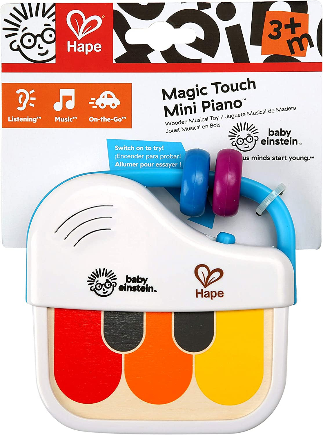 Hape Baby Einstein Magic Touch Mini Piano Wooden Musical Toy