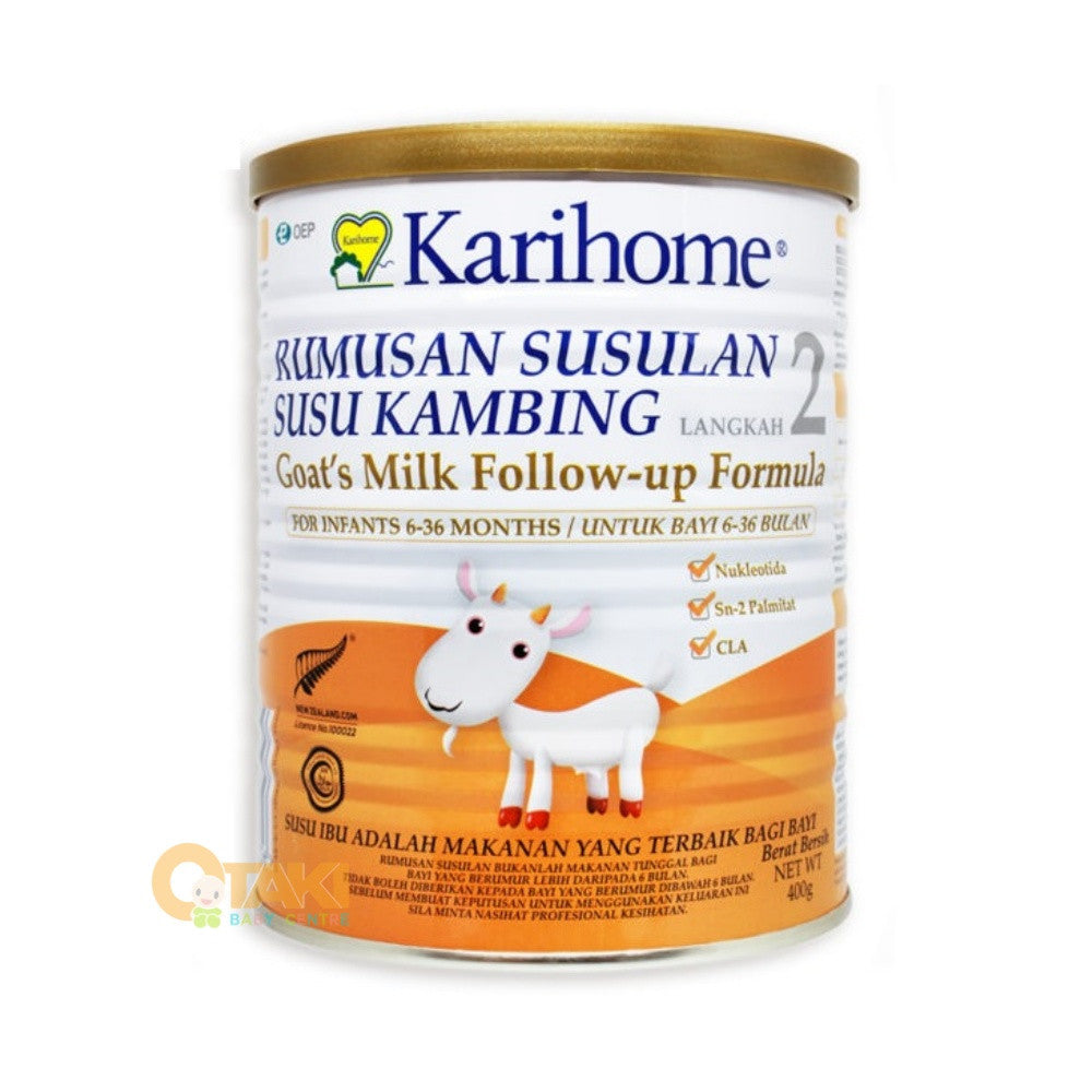 Karihome Step 2 Goat's Milk Follow-up Formula 400g For Infants 6 to 36 Months