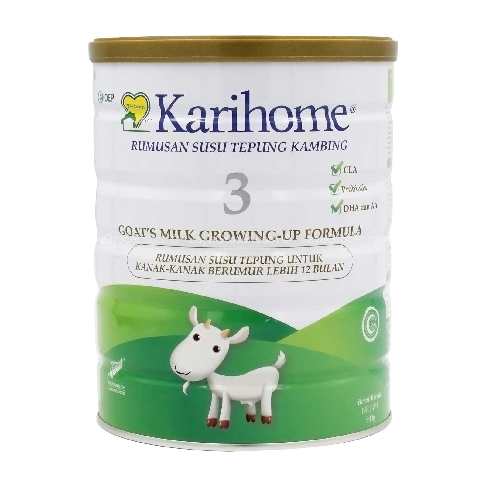 Karihome Step 3 Goat's Milk Growing-Up Formula 900g For Children 12 Months and Above