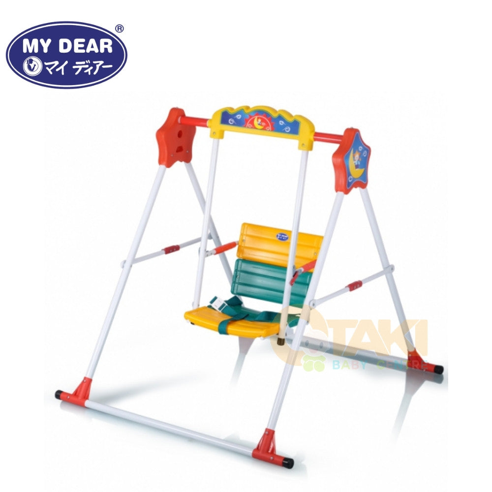 My Dear Play Swing with Safety Belt and Lock 29012