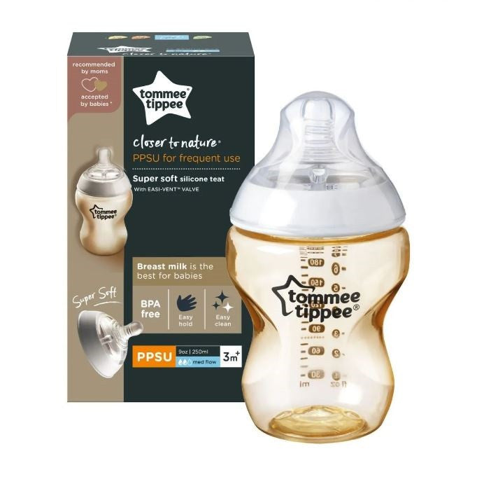 Tommee Tippee PPSU Baby Bottle 9oz / 260ml Feeding Bottle (Single)
