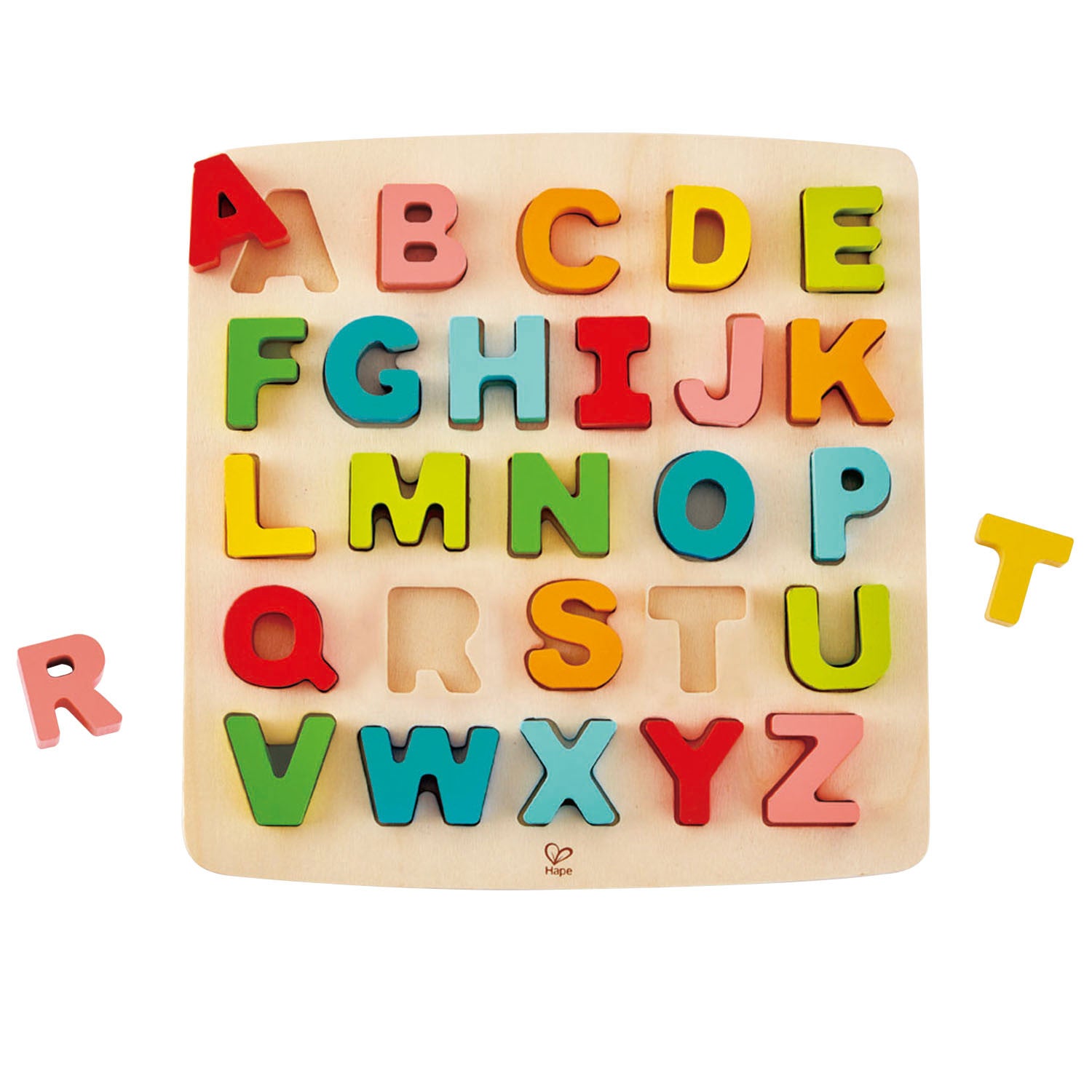 Hape Chunky Alphabet Puzzle Uppercase E1551 Suitable For 3 Years and Above Children