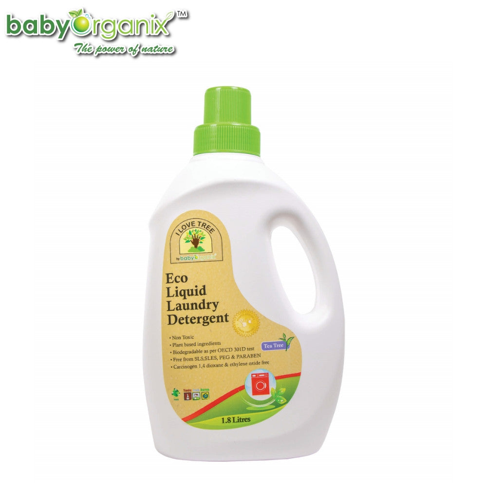 Baby Organix Eco Liquid Laundry Detergent 1800ml (Expiry 04/2023)