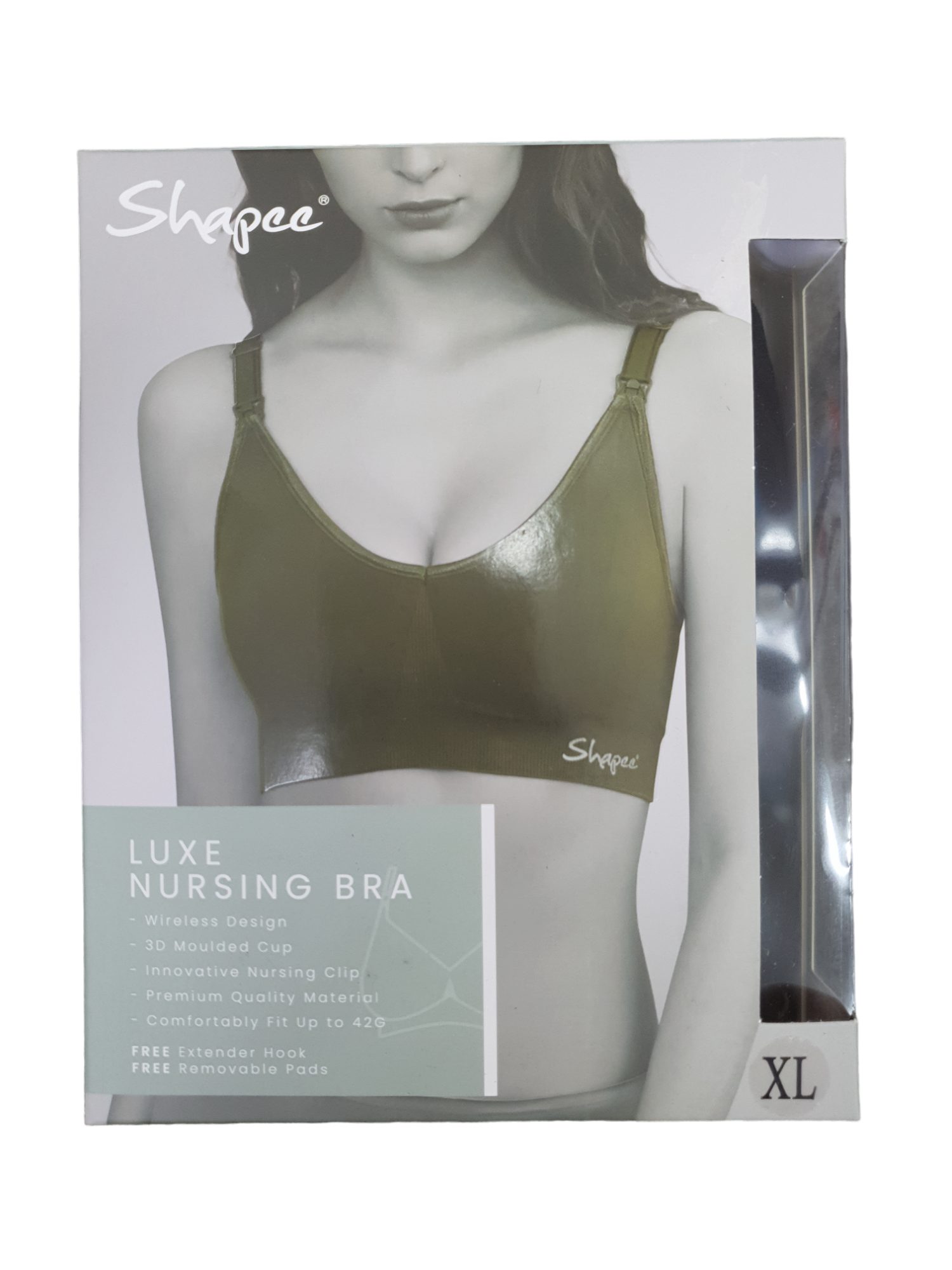 Shapee Luxe Nursing Bra XLBK NB412