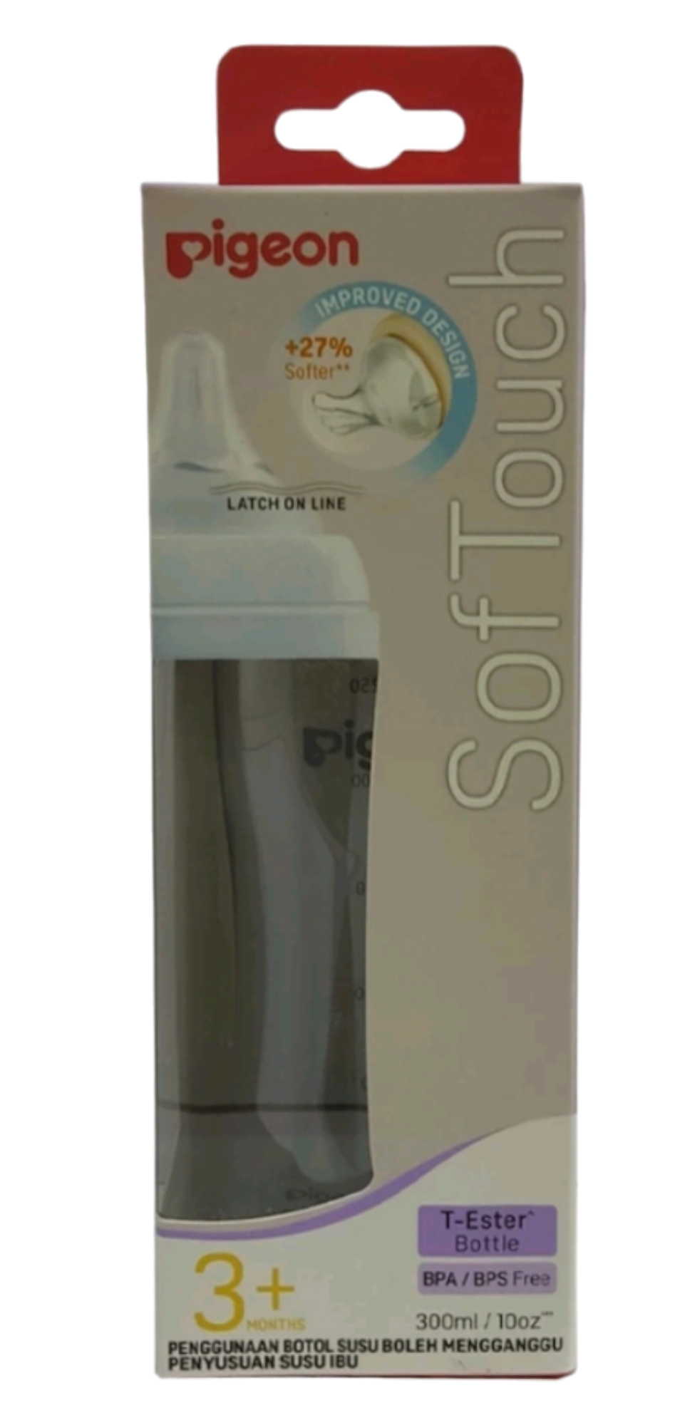 PIGEON SOFTOUCH T-ESTER BOTTLE 300ML /10 OZ LEAF