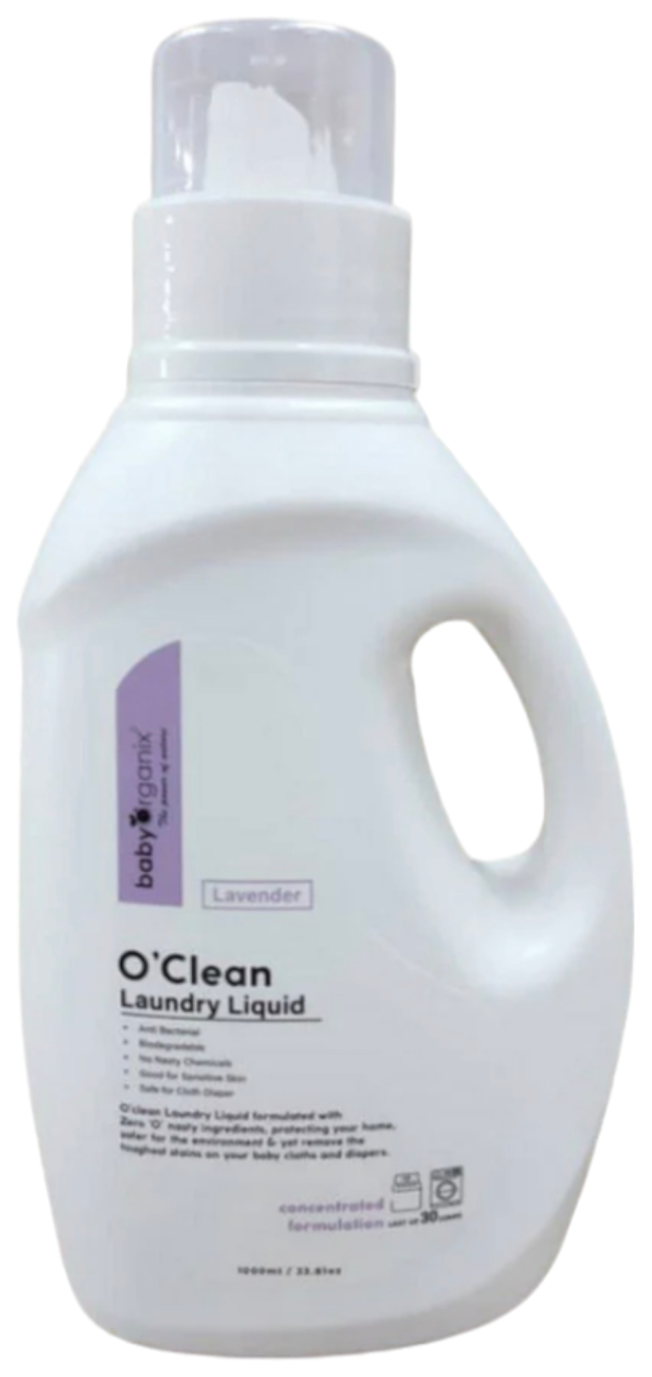 Baby Organix O'clean Laundry Liquid  Lavender 1000ml