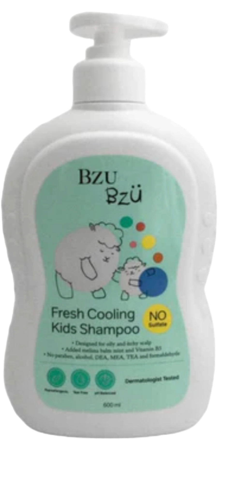 BZU BZU FRESH COOLING KIDS SHAMPOO 600ML