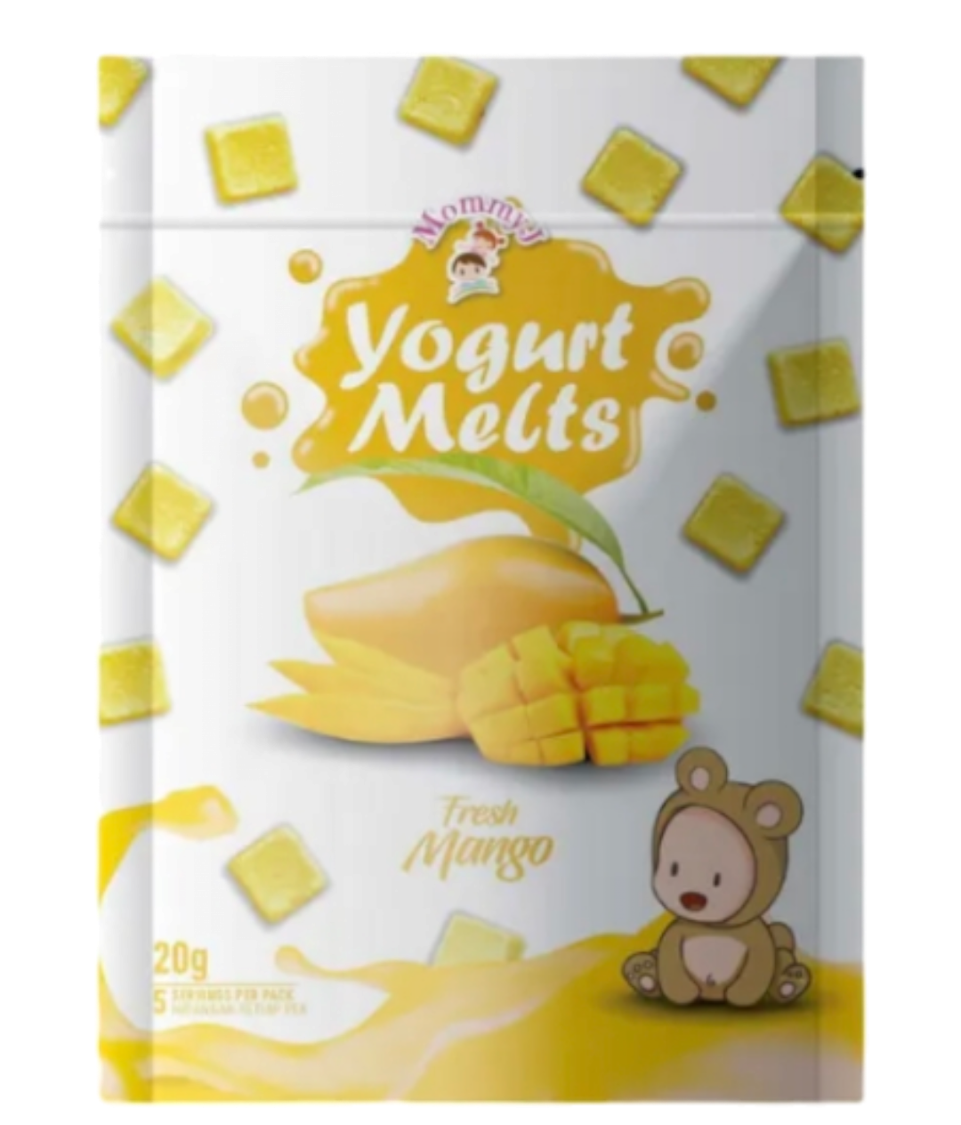 MommyJ Yogurt Melts Fresh Mango 20g