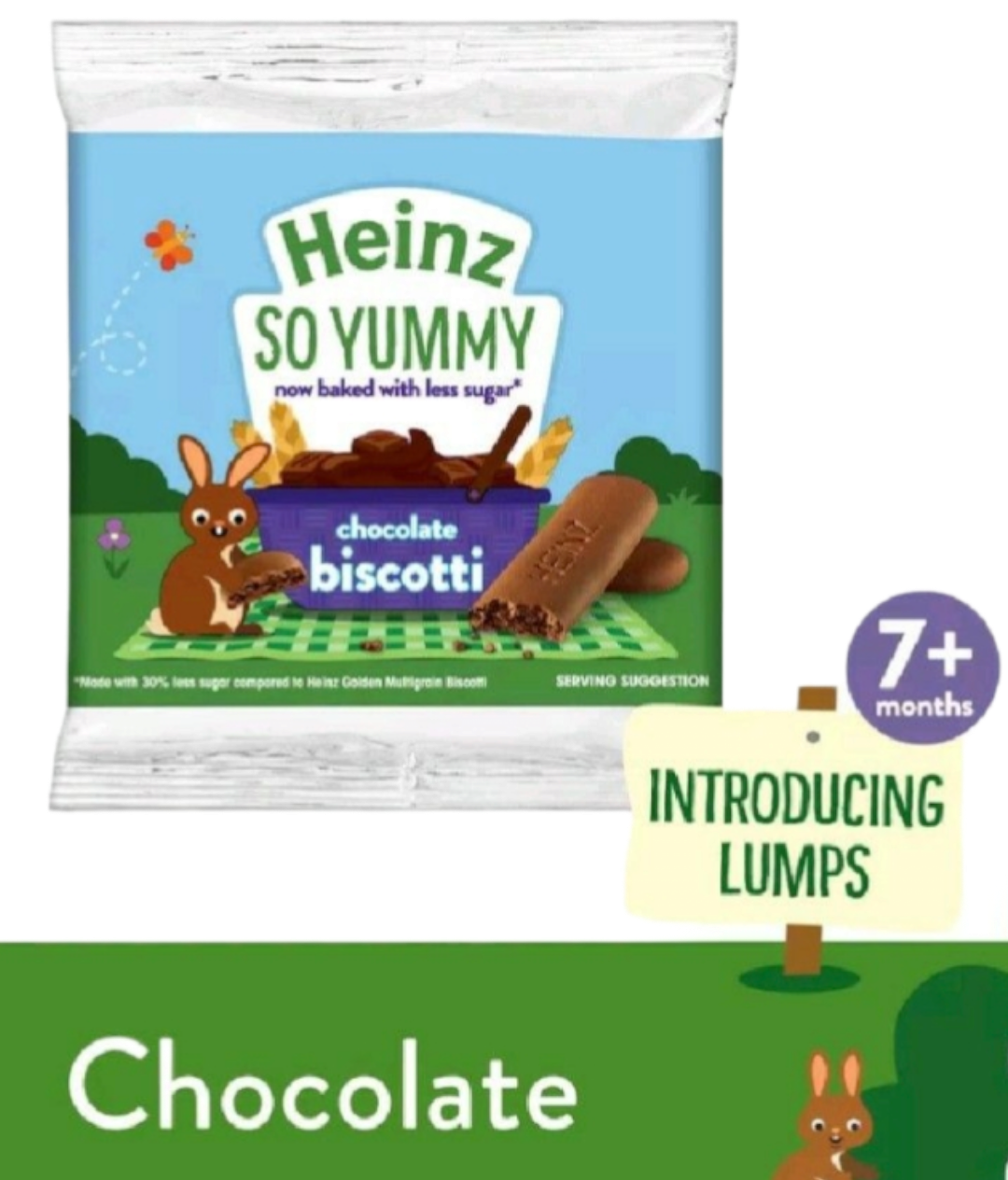 HEINZ: BISCOTTI CHOCOLATE 60G