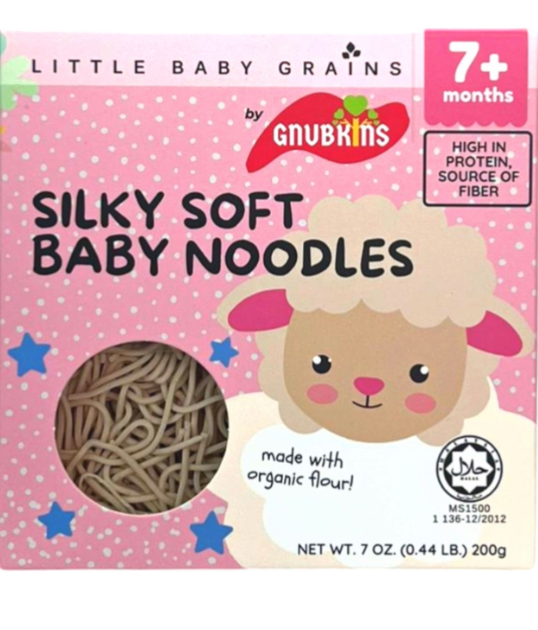 LITTLE BABY GRAIN SILKY SOFT BABY NOODLES 5X200G