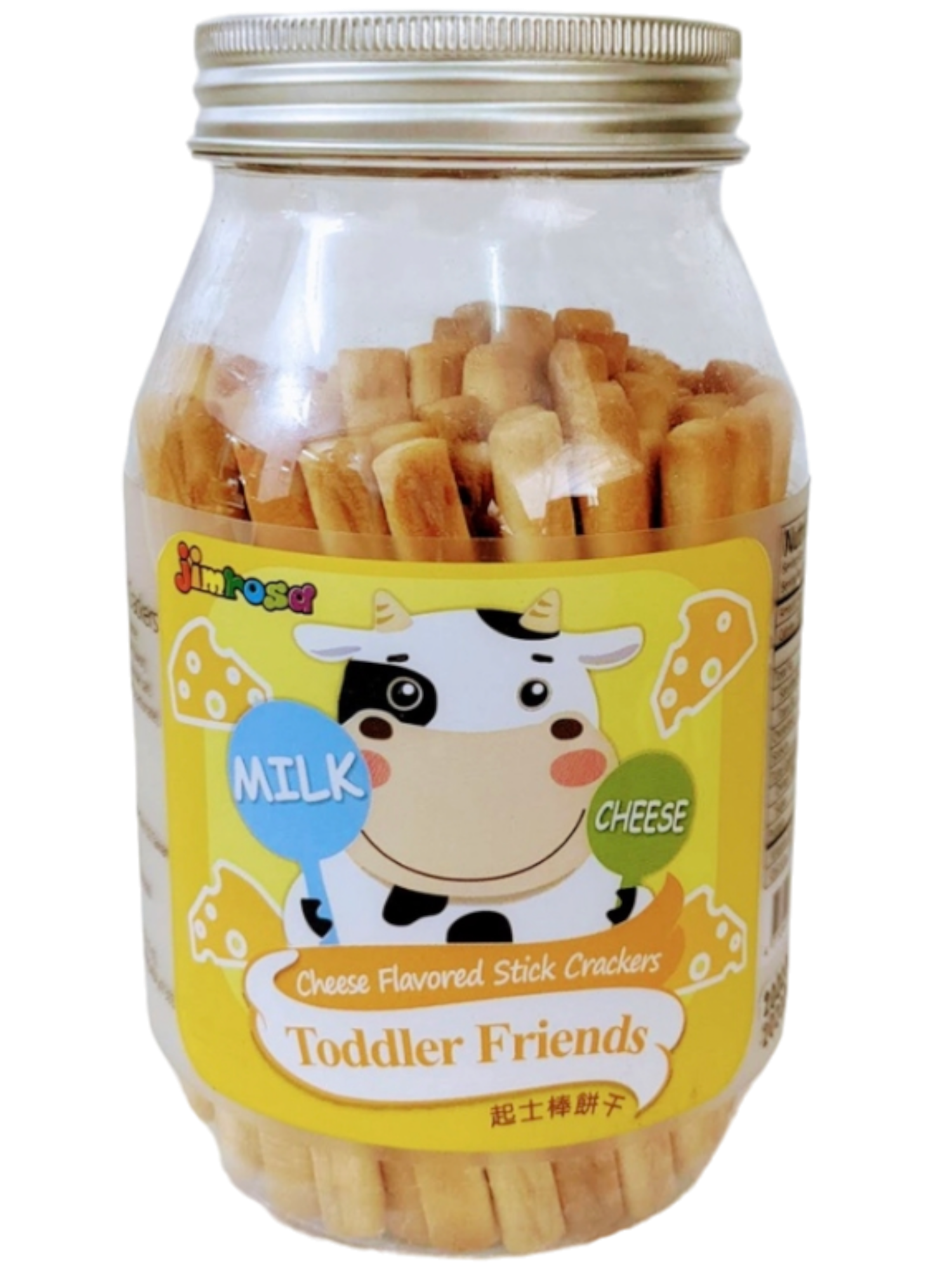 TODDLER FRIENDS-CHEESE FLAVORED STICK CRACKERS