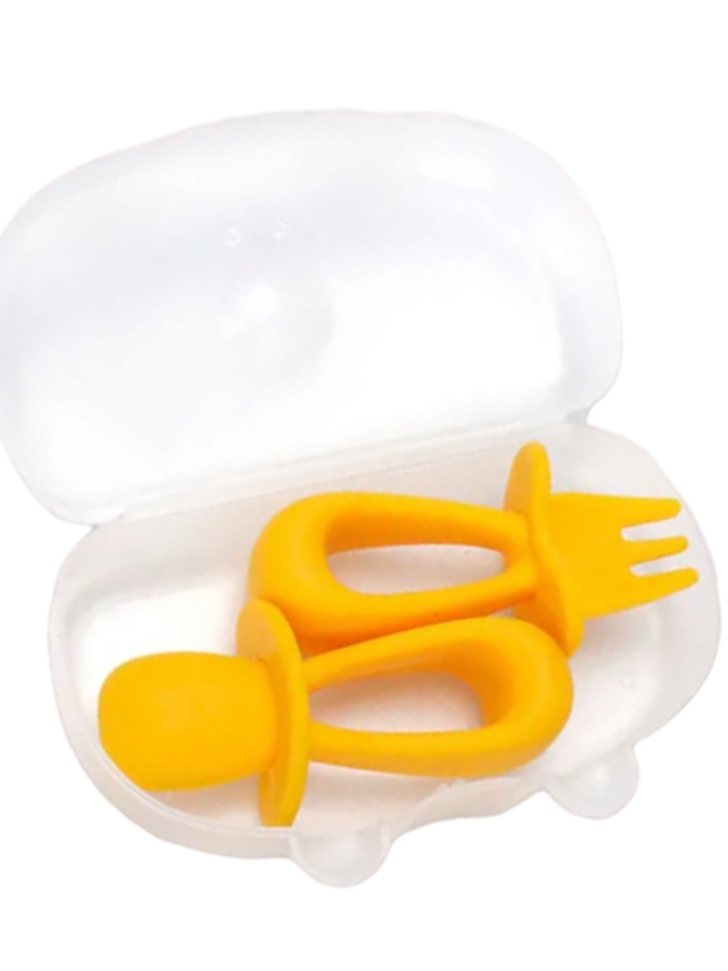 MINIME Baby Silicone Spoon & Fork Set