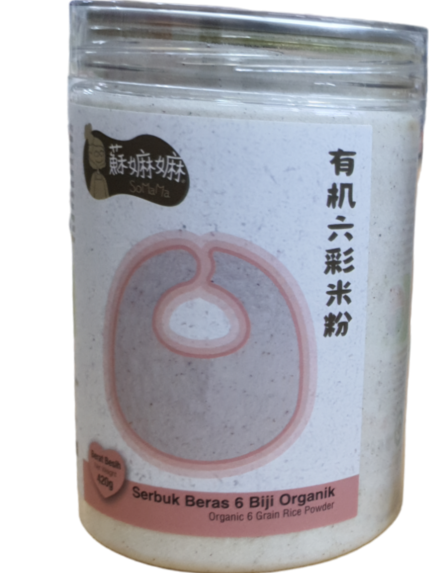 Somama Organic Baby Mixed 6Grain Rice Powder 420g