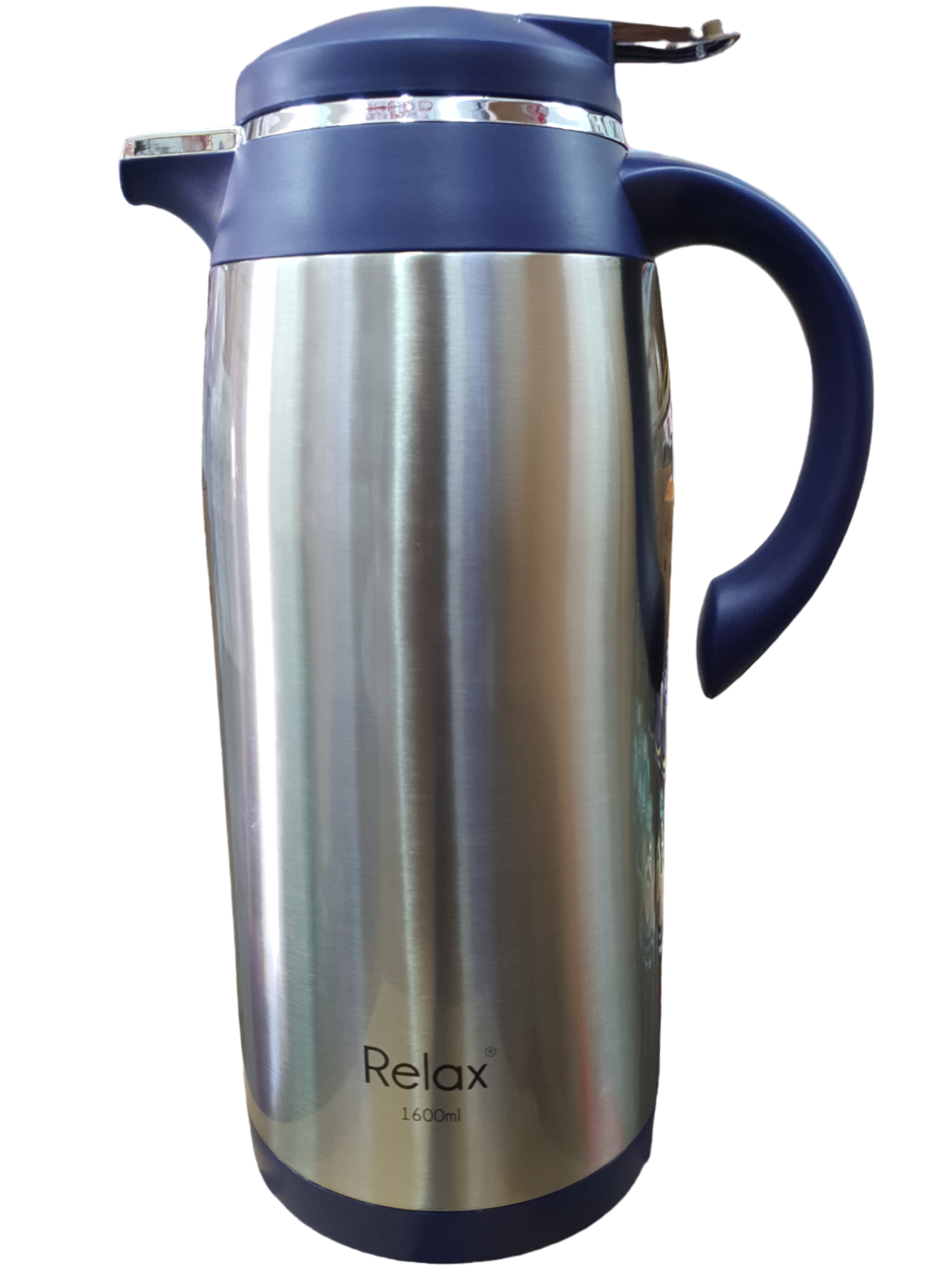 Relax Stainless Steel Thermal Carafe Blue 1600ml