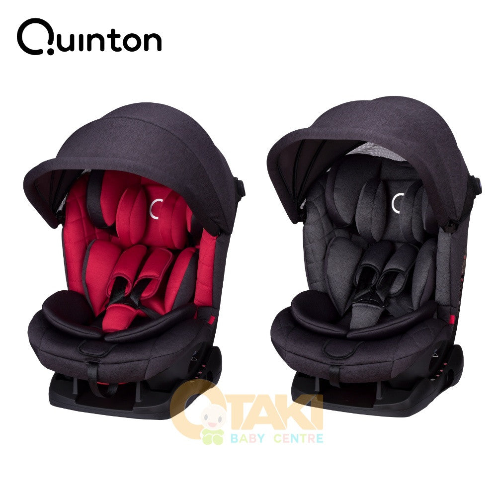 Quinton Silver Safety Car Seat For Baby From Newborn To 36kg with 3 Years Mechanism Warranty