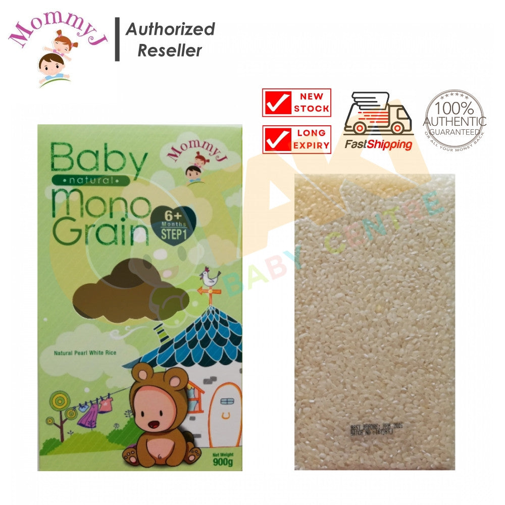 Mommy J Organic Baby & Toddler Rice Step 1 900g 宝宝儿童有机米 Beras Organik Bayi MommyJ 6m+