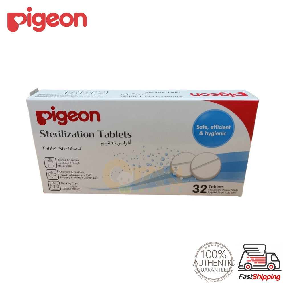 Pigeon Sterilization Tablets (32 Tablets in a Box)
