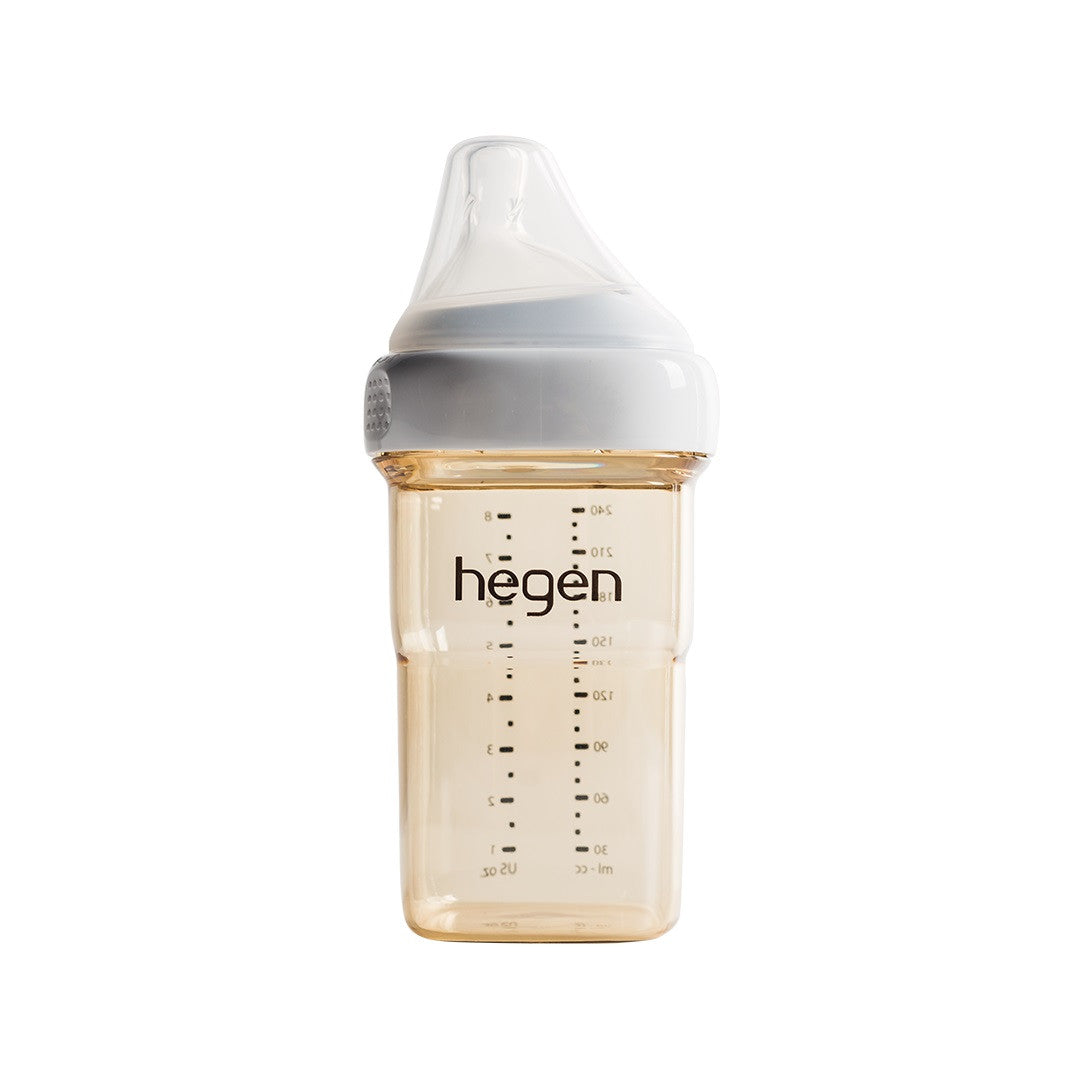 Hegen PCTO 8oz/240ml Feeding Bottle PPSU With Medium Flow Teat