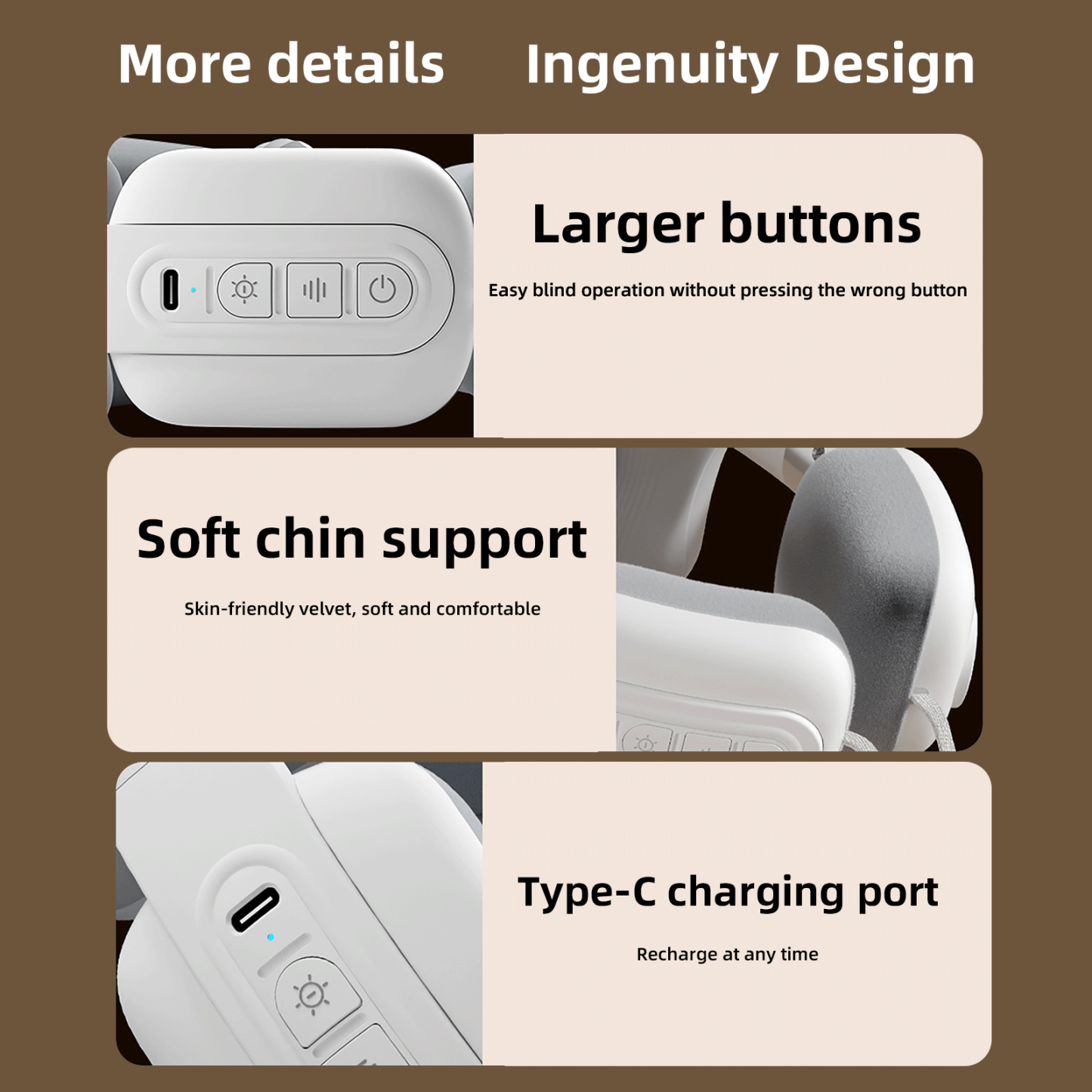 Lyeef Intelligent U-shaped Pillow Shoulder And Neck Massager