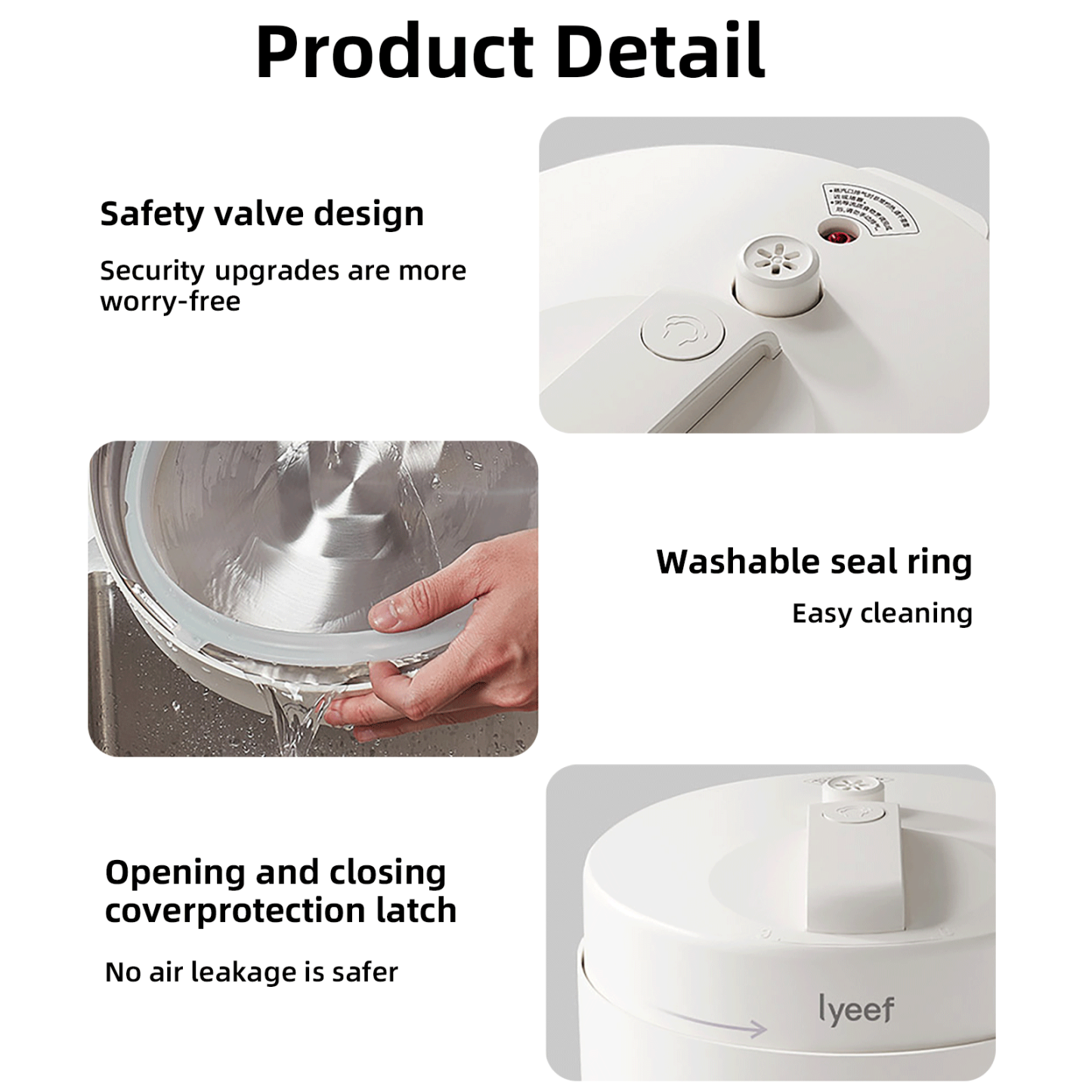 Lyeef Pressure Rice Cooker 5L