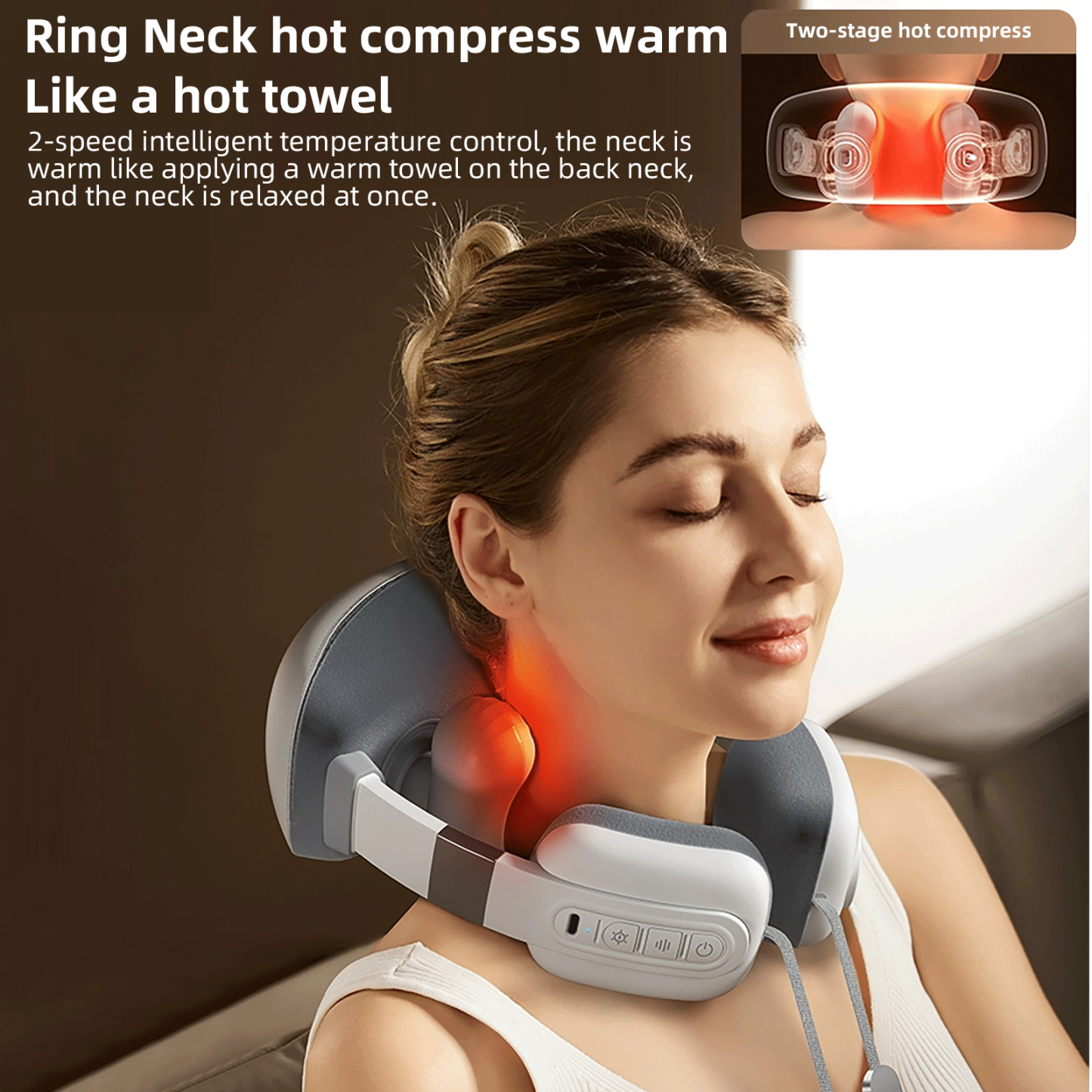 Lyeef Intelligent U-shaped Pillow Shoulder And Neck Massager