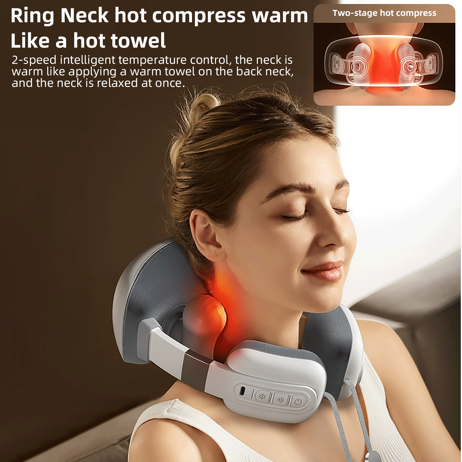 Lyeef Intelligent U-shaped Pillow Shoulder And Neck Massager