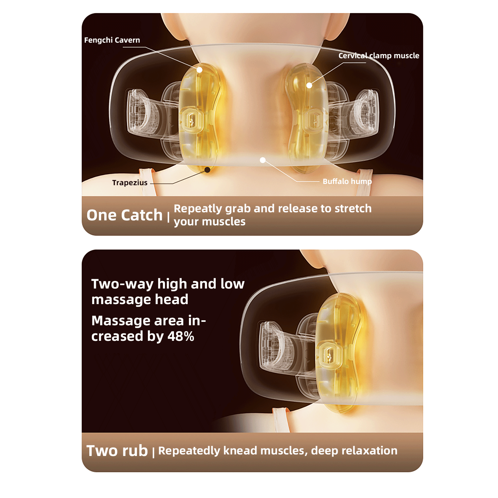 Lyeef Intelligent U-shaped Pillow Shoulder And Neck Massager