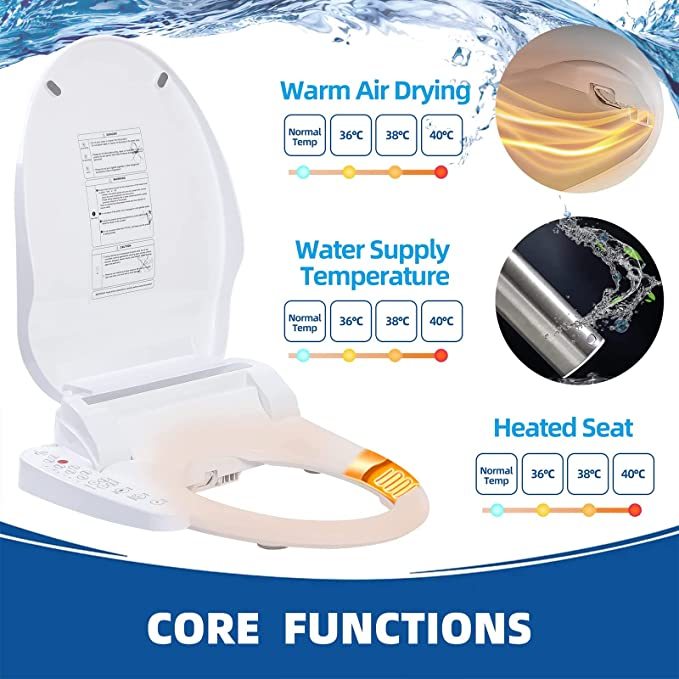 Lyeef Smart Toilet Bidet Seat Cover with Heated Seat LYEEF Australia